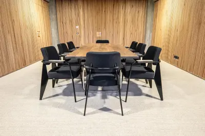 Der Geschäftsbereich oder Konferenzraum in der Unterkunft Speicher7 Hotel