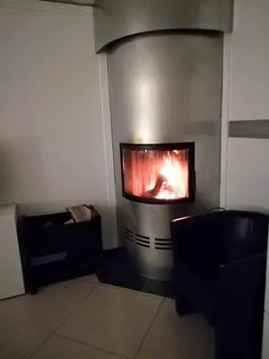 Ein Sitzbereich in der Unterkunft Villaci Business Apartments