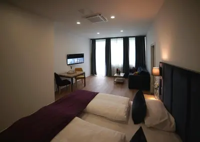 Ein Bett oder Betten in einem Zimmer der Unterkunft DIWOTEL by Trip Inn Frankfurt Airport Dreieich