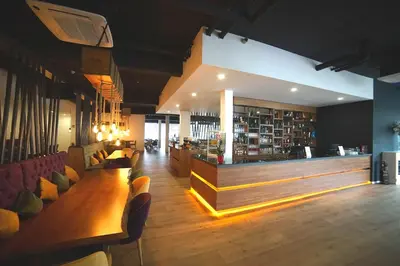 Ein Sitzbereich in der Unterkunft DIWOTEL by Trip Inn Frankfurt Airport Dreieich