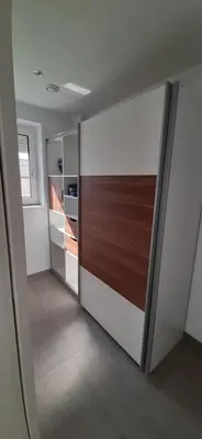 Küche/Küchenzeile in der Unterkunft Ferienwohnung Menge