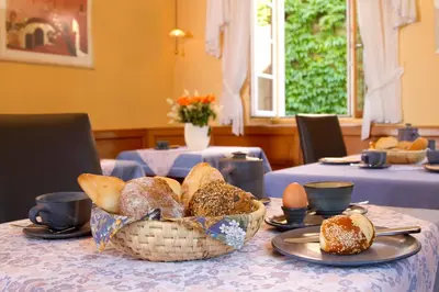 Essen in der Pension oder in der Nähe