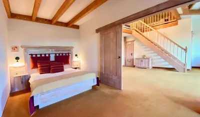 Ein Bett oder Betten in einem Zimmer der Unterkunft Hotel Sonnenhof Aspach