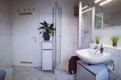 Ein Badezimmer in der Unterkunft Albnest - Wohlfühlen in der nähe der Alb