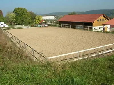 Naturlandschaft in der Nähe des Ferienhauses