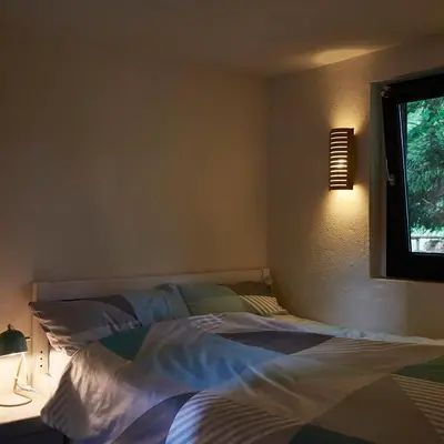Ein Bett oder Betten in einem Zimmer der Unterkunft Biggi‘s Garten-Finca