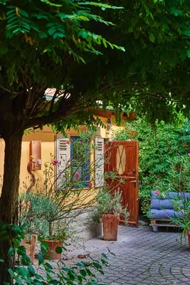 Ein Garten an der Unterkunft Biggi‘s Garten-Finca