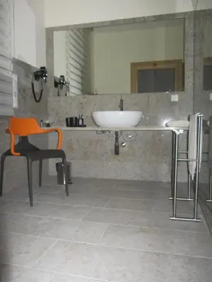 Ein Badezimmer in der Unterkunft Exklusive Gästezimmer Landau