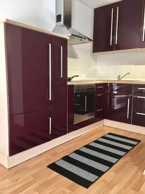 Küche/Küchenzeile in der Unterkunft Ferienwohnung Asal