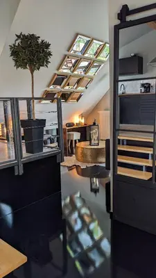 Küche/Küchenzeile in der Unterkunft Appart-Hotel REB_ART