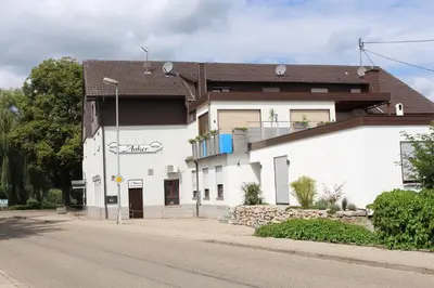 Das Gebäude in dem sich das Hotel befindet
