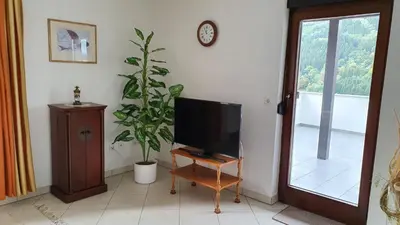 TV/Unterhaltungsangebot in der Unterkunft Ferienhaus KorsikaBlick