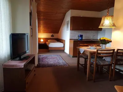 TV/Unterhaltungsangebot in der Unterkunft Haus Talblick
