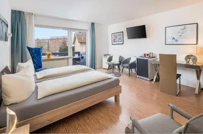 TV/Unterhaltungsangebot in der Unterkunft Hotel Am Gottesauer Schloss