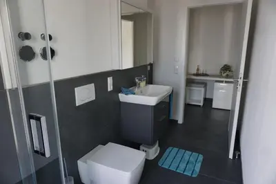 Ein Badezimmer in der Unterkunft Ferienwohnung Schauinsland