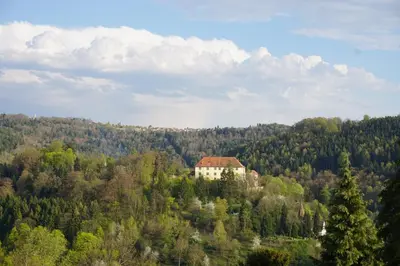Naturlandschaft in der Nähe der Ferienwohnung