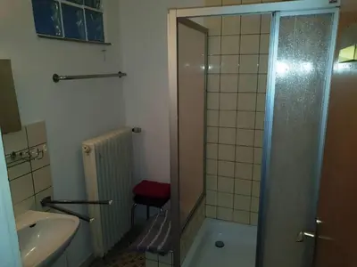 Ein Badezimmer in der Unterkunft Gästehaus Maurer