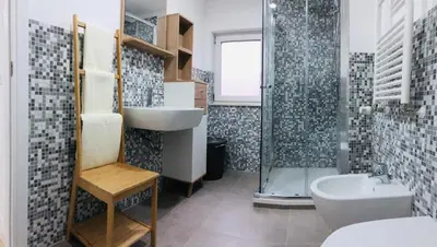 Ein Badezimmer in der Unterkunft Main-Apartments