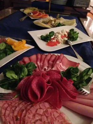 Essen im Hotel oder in der Nähe