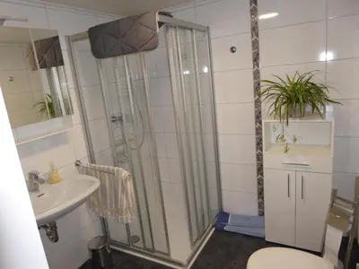 Ein Badezimmer in der Unterkunft Ferienhaus Modautaler Sonnenhang