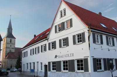 Das Gebäude in dem sich das Hotel befindet