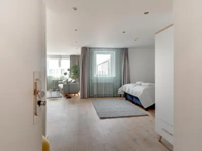 Ein Bett oder Betten in einem Zimmer der Unterkunft Limehome Darmstadt Wilhelminenstraße - Digital Access