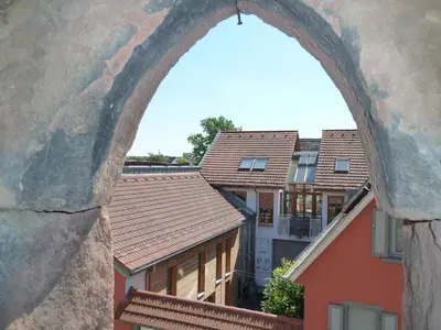 Das Gebäude in dem sich das Hotel befindet