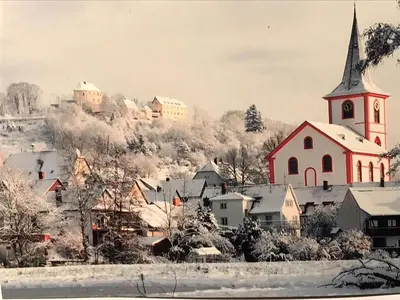 Ferienwohnung Odenwaldflair im Winter