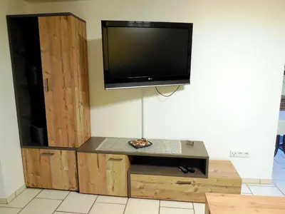 TV/Unterhaltungsangebot in der Unterkunft Ferienwohnung Gersprenztal