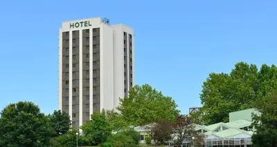 Das Gebäude in dem sich das Hotel befindet