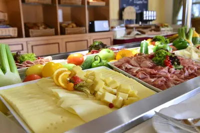 Essen im Hotel oder in der Nähe