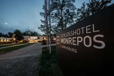 Ein Zertifikat, Auszeichnung, Logo oder anderes Dokument, das in der Unterkunft Schlosshotel Monrepos ausgestellt ist