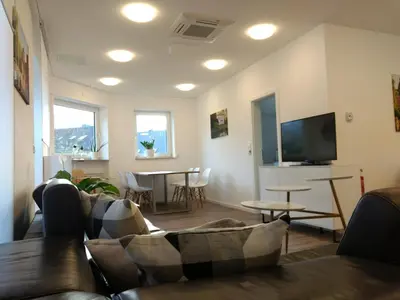 TV/Unterhaltungsangebot in der Unterkunft Strietpartment - 2 Schlafzimmer, viel Raum und Ruhe