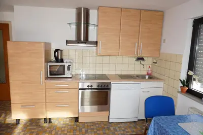 Küche/Küchenzeile in der Unterkunft Casa B