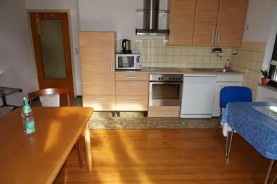 Küche/Küchenzeile in der Unterkunft Casa B