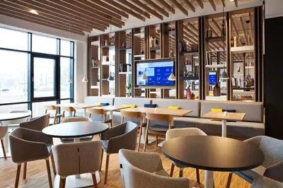 TV/Unterhaltungsangebot in der Unterkunft Holiday Inn Express - Darmstadt by IHG