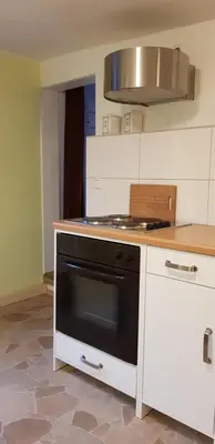 Küche/Küchenzeile in der Unterkunft Ferienwohnungen Faber