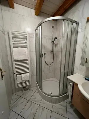 Ein Badezimmer in der Unterkunft Glattbacher Hof Ferienwohnung 8