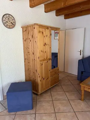 Ein Sitzbereich in der Unterkunft Glattbacher Hof Ferienwohnung 8