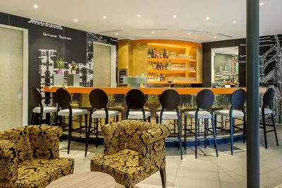 Lounge oder Bar in der Unterkunft ibis Styles Speyer