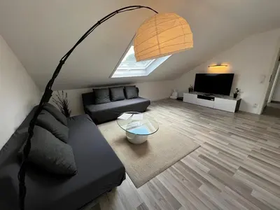 TV/Unterhaltungsangebot in der Unterkunft Ferienwohnung Schlüter Nußloch