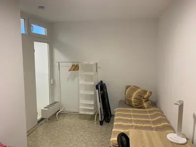 Ein Bett oder Betten in einem Zimmer der Unterkunft Nice, cosy and central apartment with big balcony