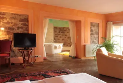 TV/Unterhaltungsangebot in der Unterkunft Hotel Schloss Edesheim