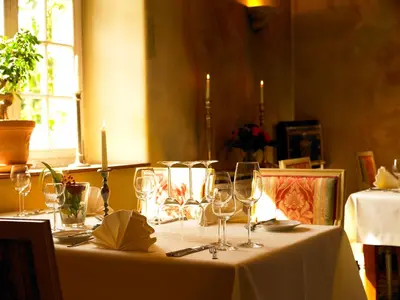 Getränke in der Unterkunft Hotel Schloss Edesheim