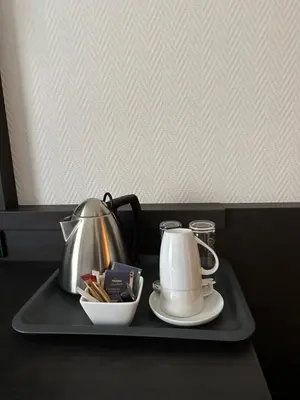 Kaffee-/Teezubehör in der Unterkunft Astralis Hotel Domizil