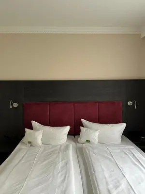 Ein Bett oder Betten in einem Zimmer der Unterkunft Astralis Hotel Domizil