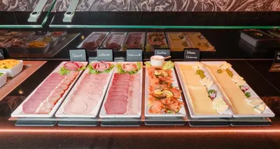 Essen im Hotel oder in der Nähe
