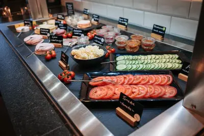 Essen im Hotel oder in der Nähe