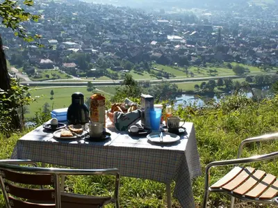 Naturlandschaft in der Nähe der Ferienwohnung