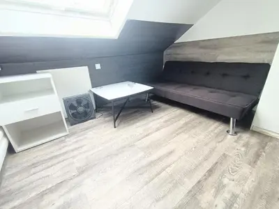 Ein Sitzbereich in der Unterkunft Haus110